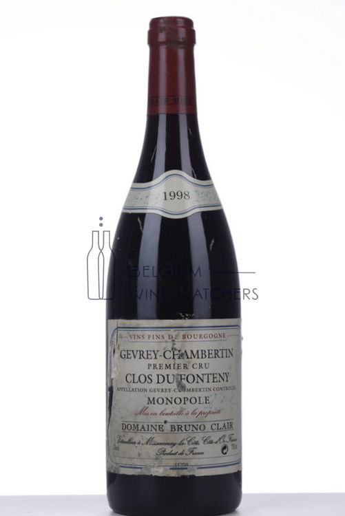Afbeeldingen van 1998 GEVREY CHAMBERTIN CLOS DU FONTENY